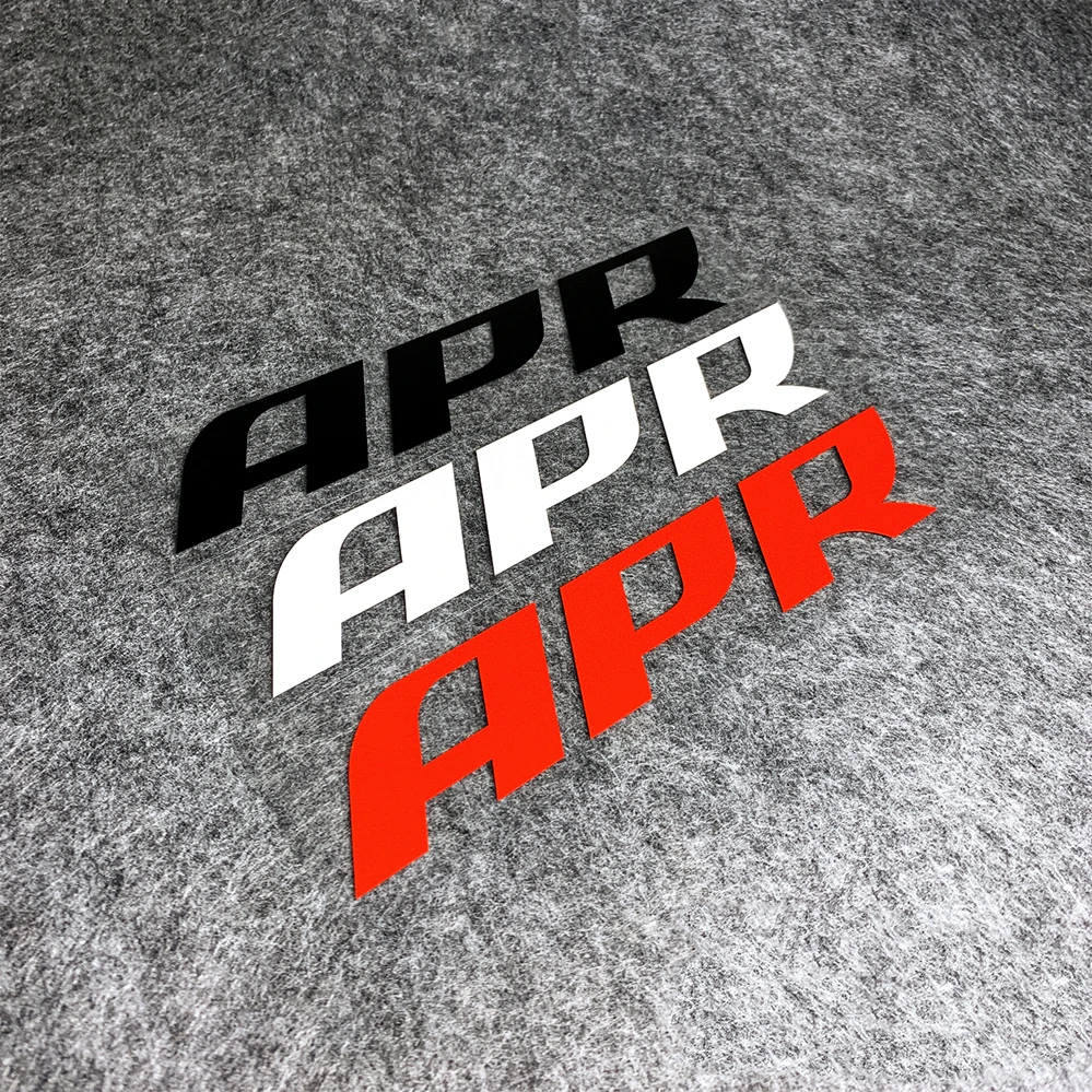 ملصقات تصفيف السيارة APR ضبطها الانجراف السيارات الجبهة الخلفية الزجاج الأمامي نافذة رئيس محرك هود الشارات