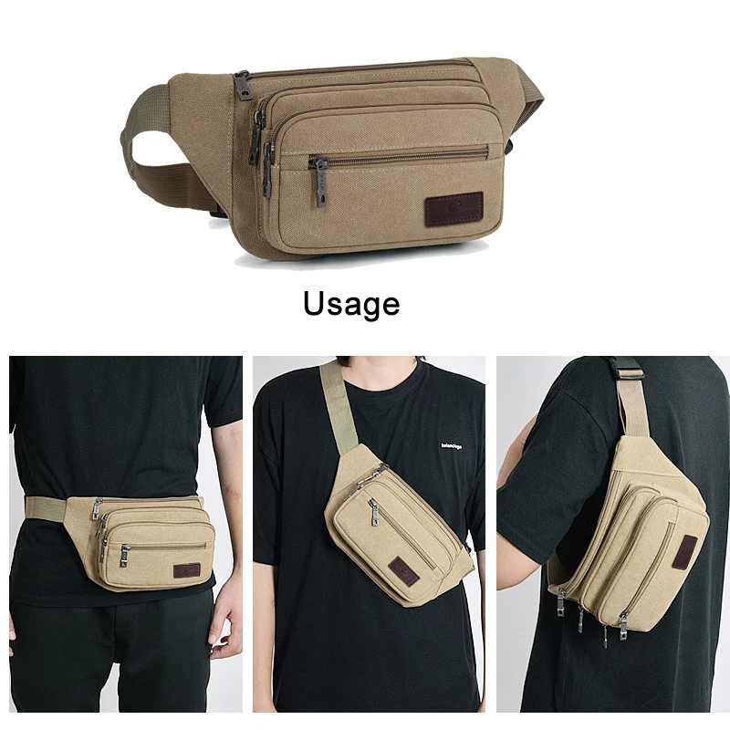 Men's Belt Fanny Pack Waist Bag Handbags Purse Bag Bolsas Feminina Waist Pack Hip Bag Waist Bags Belt Wallet Sac a Main Murse