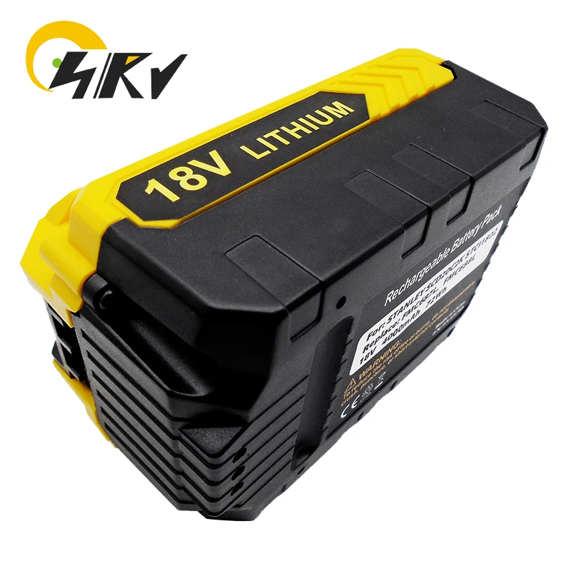 18 فولت 6.0Ah بطارية ليثيوم لستانلي مثقاب كهربائي لاسلكي FMC687L FMC688L ستانلي أداة الطاقة بطارية ستانلي 18 فولت بطارية