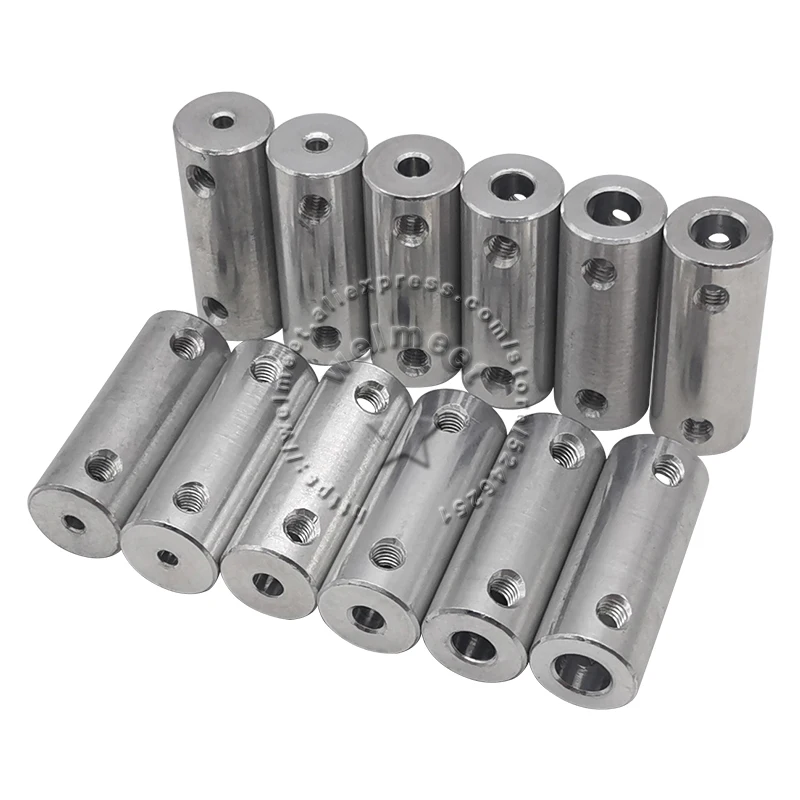 1x 2mm/2.3mm/3.17mm/4mm/5mm/6.35mm Bezpośrednie sztywne sprzęgło wału ze stopu aluminium do złącza silnika modelu statku