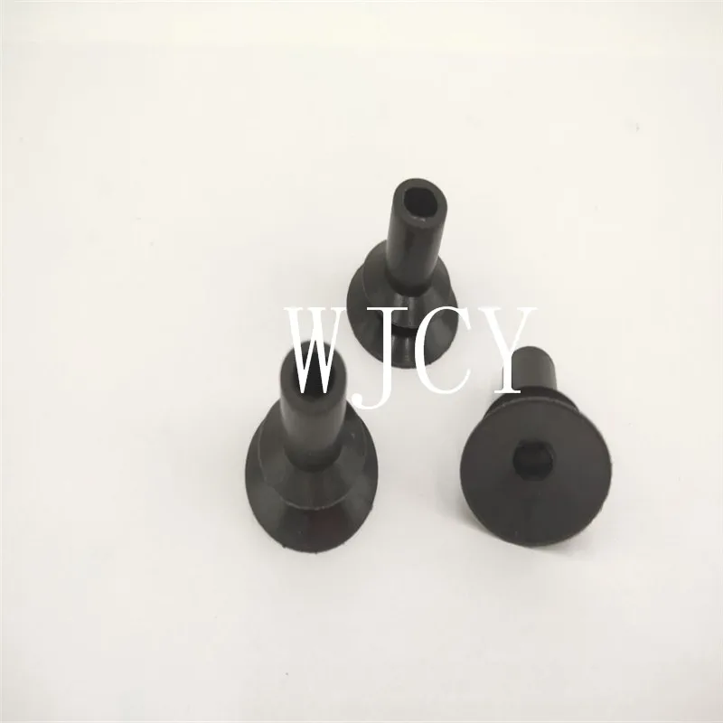 50pcs Roland Black Rubber Sucke size 6*11*7*26*27mm High quality offset printing machinery sucker