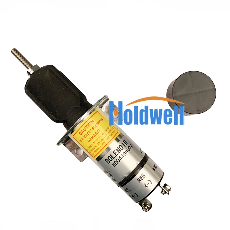 

Holdwell 1504-12C2U1B1S1 Stop/Choke Solenoid with 2 Terminals for Kubota DF-750