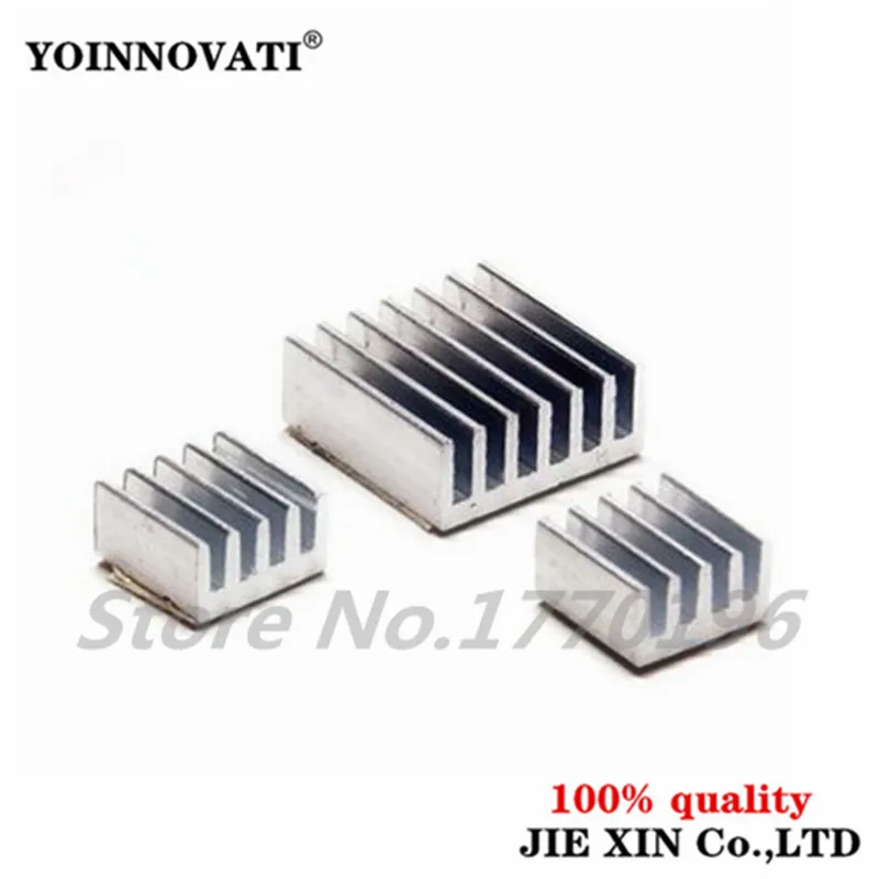 3pcs Heatsink Cooler Pure Aluminum Heat Sink Set Kit Radiator