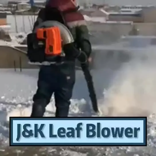 JK EB850 Leaf blower 75.6cc 4 Stroke Backpack Blower professional knapsack engine Tube Mounted Throttle snow blower