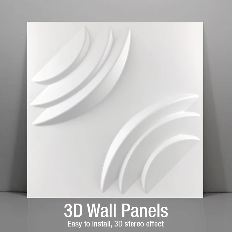 30x30cm 3d Art Plaster Cutting Geometric Diamond Carved Wood Adhesives Bottom Wall 3d Wall Sticker Home Decor Decorative Panel