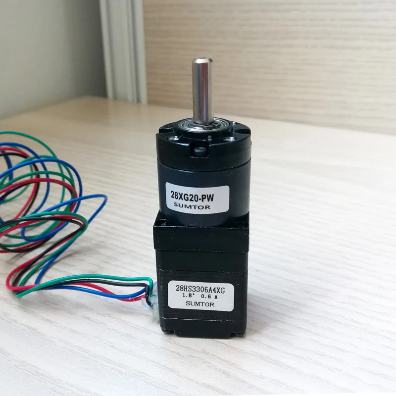 Nema11 Planetary Stepper Motor 4.5N.cm 6N.cm 10N.cm Speed ​​Ratio 4:1 5:1 16:1 20:1 25:1 100:1