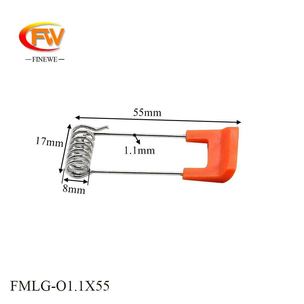 5pcs/lot Recessed Lighting Accessories Lamp Spring Clamp Fixed LED Panel light Spotlight Spring Snap Wholesale