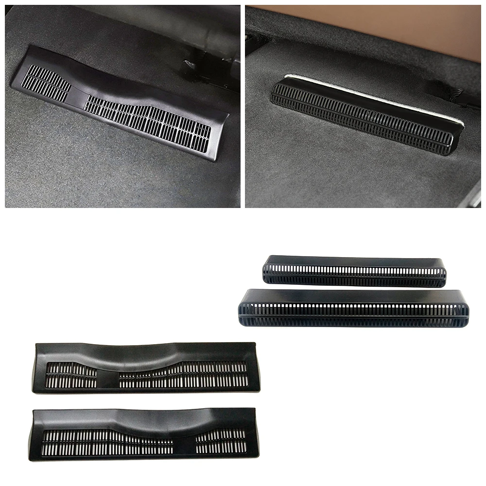 For Audi A6 C7 C8 2011-2021 Under Seat Floor Rear AC Heater Air Conditioner Duct Vent Cover Grill Outlet Cover Trim