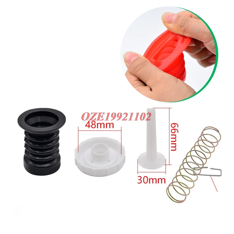 1set Washing machine drain valve General water block valve element Parts Household dehydration rubber Material