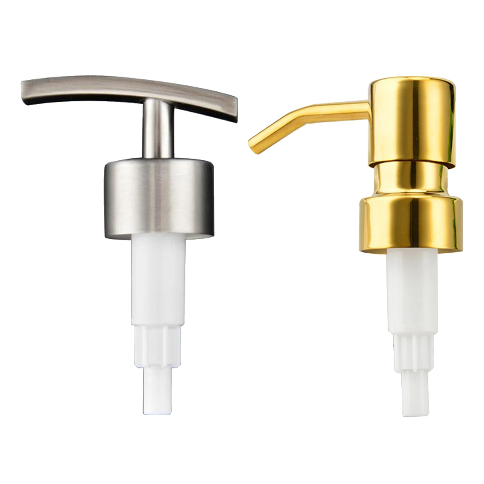 Stainless Steel Soap Dispenser Pump Head Replacement Spare Parts for Standard Liquid Soap Pump Dispenser Replacement Pump