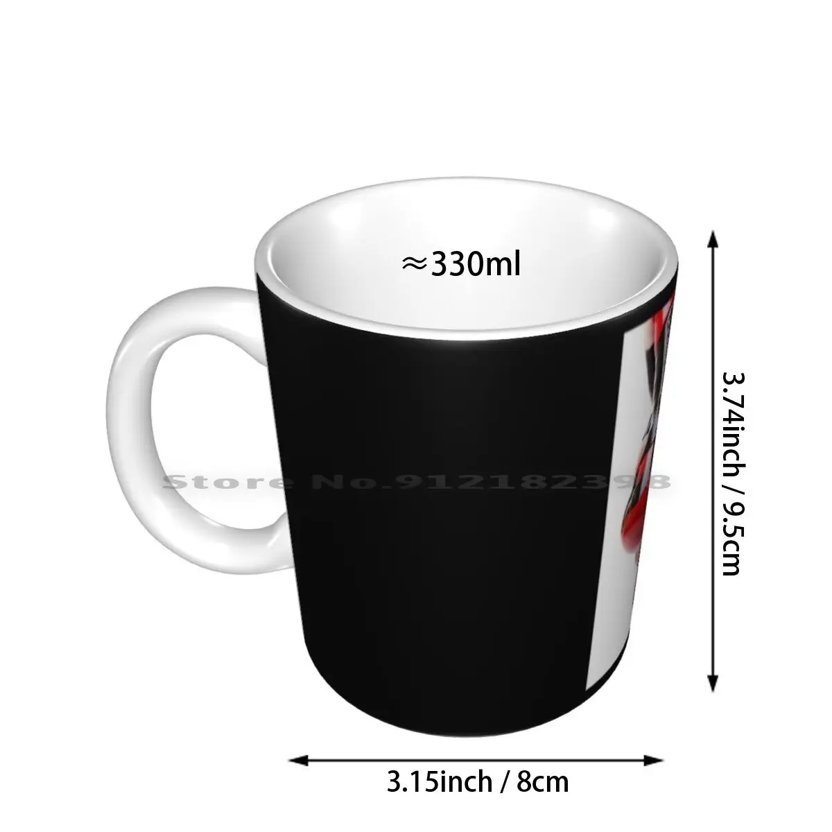 Latex Femdom / Latex Femdom 7 Ceramic Mugs Coffee Cups Milk Tea Mug Femdom Dominatrix Mistress Chastity Slave Pain Dominatix