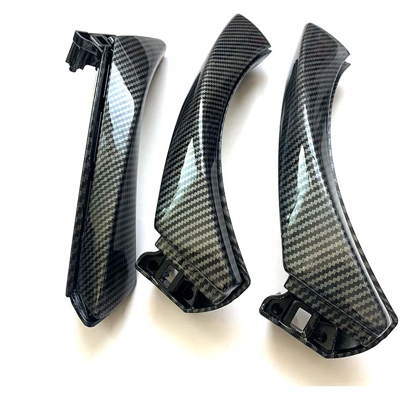 

Door Handle for BMW E90 E91 E92, Carbon Fiber Color Front Door Panel Pull for BMW 316i 318i 320i 325i 328i