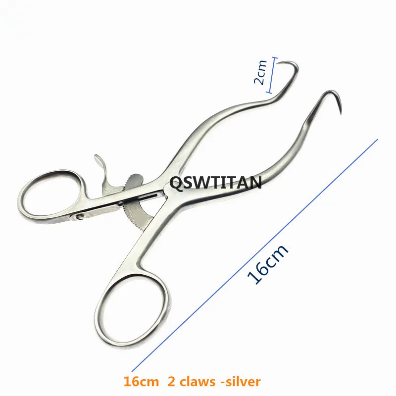 Weitlaner Retractor 2 claws Stainless Steel Self-Retaining Retractor tool orthopedics Veterinary Instruments