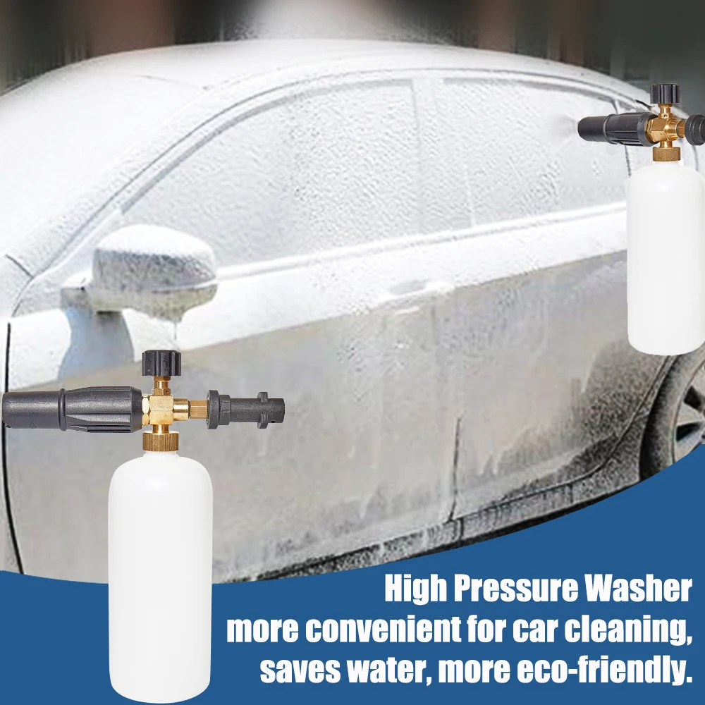 High Pressure Washer Snow Foam Lance For Karcher K2-K7 Car Washer For Lavor Faom Gun For Nilfisk Foam Generator For Car Cleaning