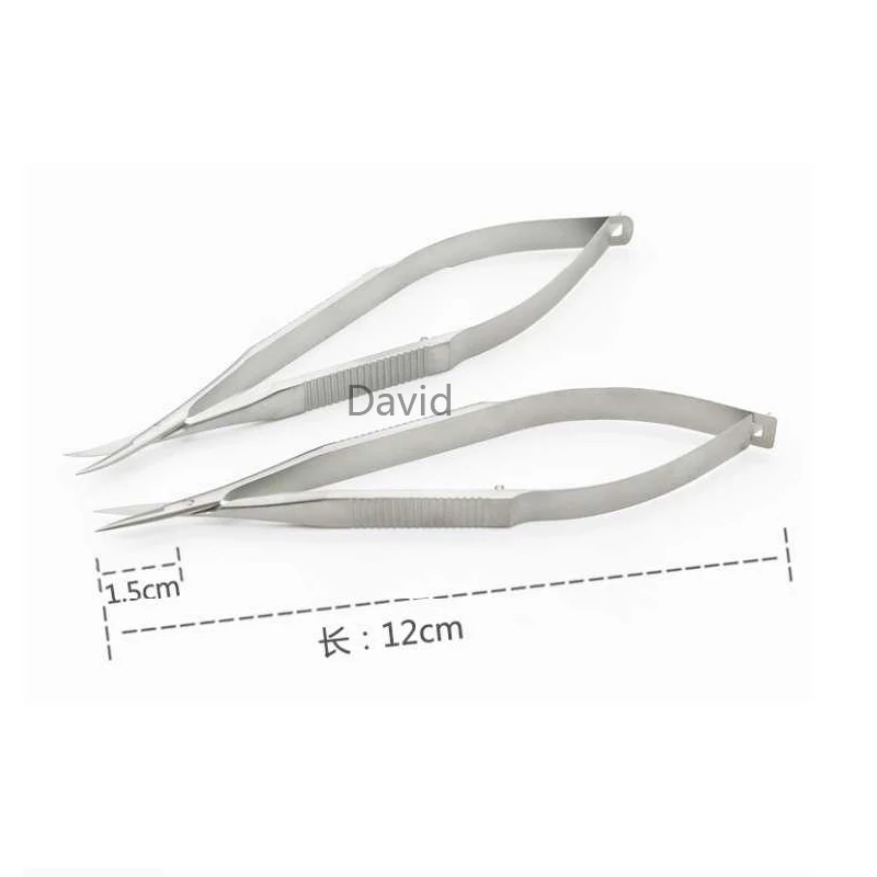 Hiển Vi Kéo Forcep Đầu Đo Micro Móc Nhíp Thìa Đũa 12Cm Inox Đầu Dò, Móc Thìa, Speculums Nhíp