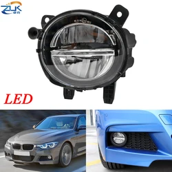 ZUK Car Front Bumper LED Fog Light Foglight For BMW F20 F21 F22 F23 F30 F31 F32 F33 F34 F36 LCI Headlight DRL Driving Lamp