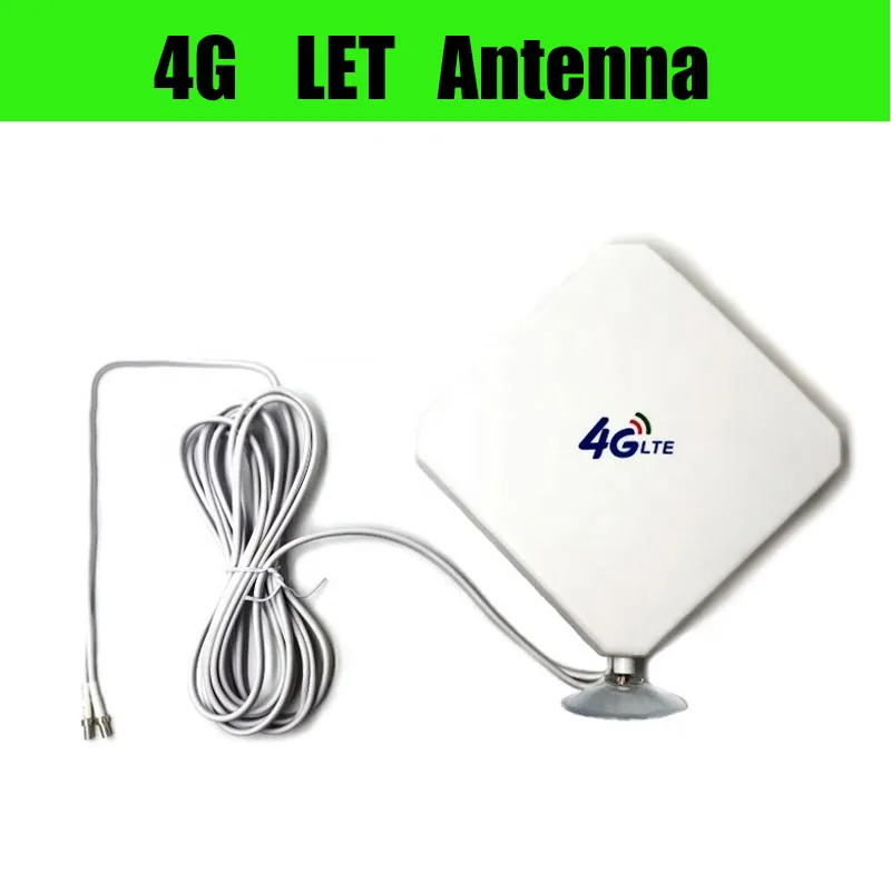 Antenna MIMO a banda larga direzionale 35dBi da esterno 3G 4G LTE ad alto guadagno  3 metri Antenna a pannello RG174 per Router