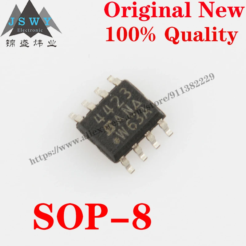 

10~100 PCS SI4423DY-T1-E3 SOP8 4423 Discrete Semiconductor Transistor MOSFET Chip with for module arduino Free Shipping SI4423DY