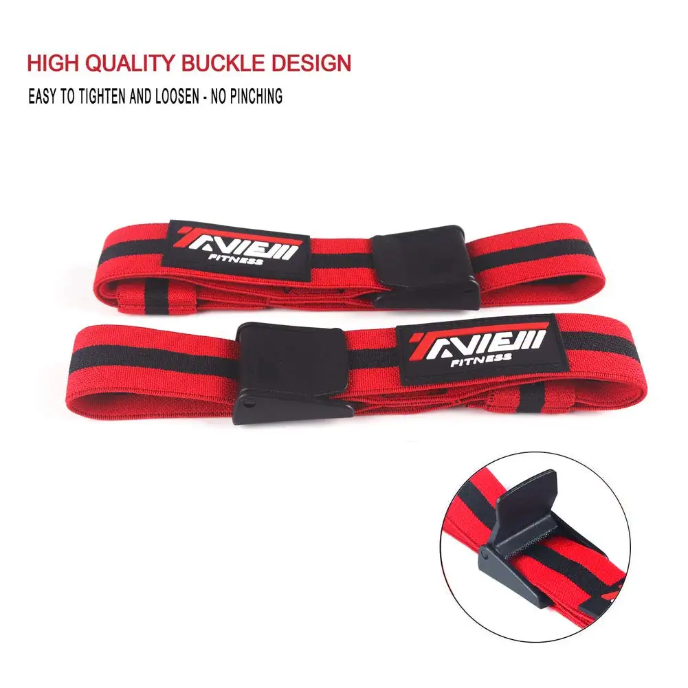 Gym Fitness Occlusion Bands for Bodybuilding Weightlifting Arm Leg Blood Flow Restriction Training Heavy Workouts Muscle Growth