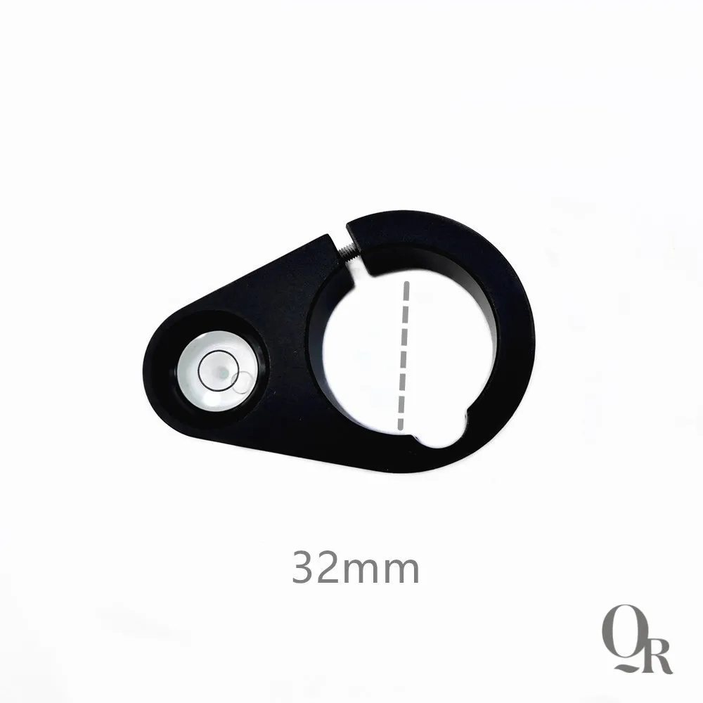 New 32mm Metal Bubble Vial With Holder For 32mm Diameter GPS Pole Level Bubble Surveying Pole