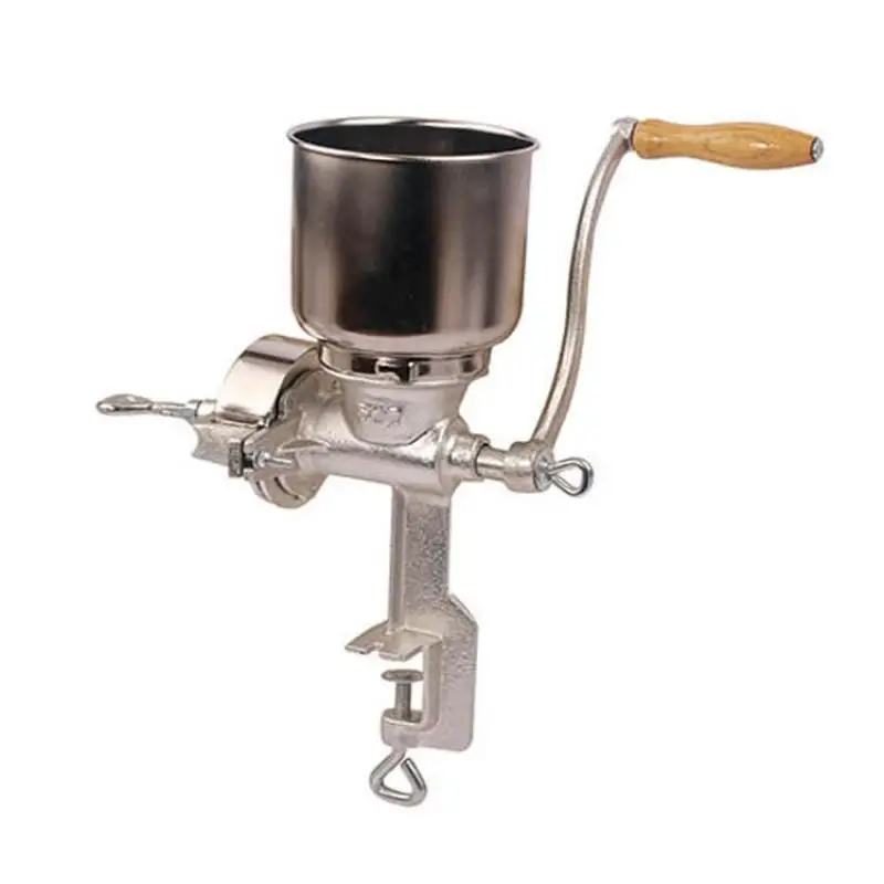 Grinder Corn Coffee Food Wheat Manual Hand Grains Oats Iron Nut Mill Crank Cast Grain Grinder Machine Corn Nut Grinder