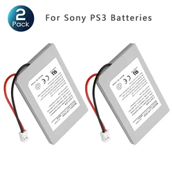 2pcs 3.7V 1800mAh Rechargeable Replacement Battery for PS3 game controller Battery Pack for PS3 gamepad