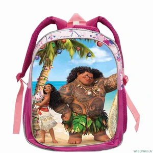 Disney Moana Boy and Girl -Rucksack, Schul -Rucksack, Cartoon -Design, Kindheitspartner, für kleine Kinder, 12 bis 16 Zoll Hauptverkäufe Moana Children's Rucksack - №4
