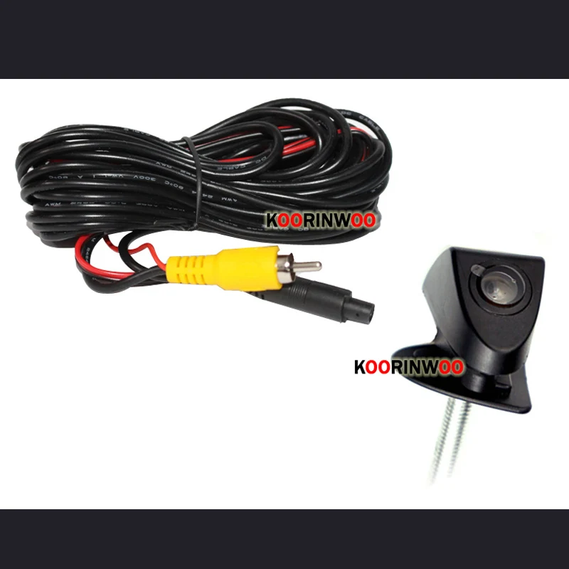 Koorinwoo Widle Angel 175 deg Car Logo Front Camera For Toyota/Prado/Highlander/Land/Cruis/Camry/Corolla/Yaris/VIZI/REIZ/Verso