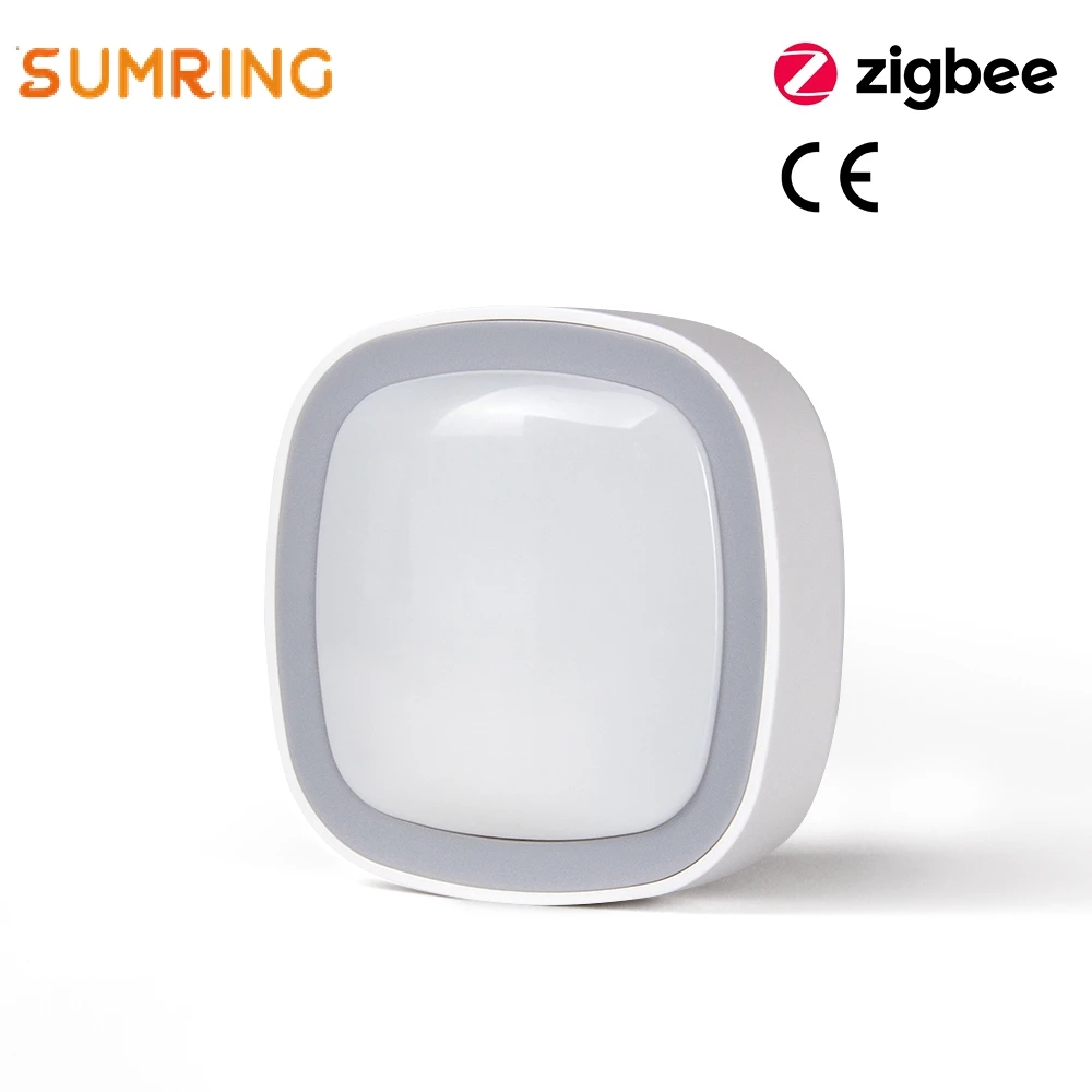 

SUMRING Zigbee 1.2 Smart Home Long Stand By Infrared PIR Motion Sensor Light Control Sensor de movimiento