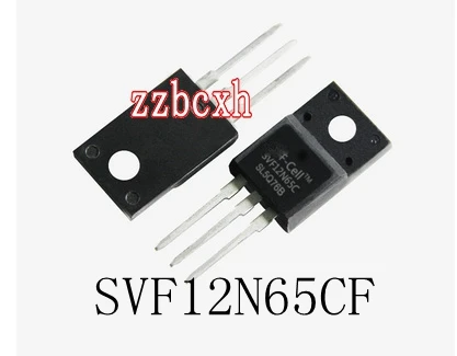 10PCS/LOT New original  SVF12N65CF SVF12N65F TO-220F