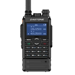 Zastone-M7 Walkie Talkie de banda dupla, Transceptor Hf, 136-174, 400-480MHz, 250 Canais, Bateria 2600mAh, Transceptor Hf, Rádio Amador