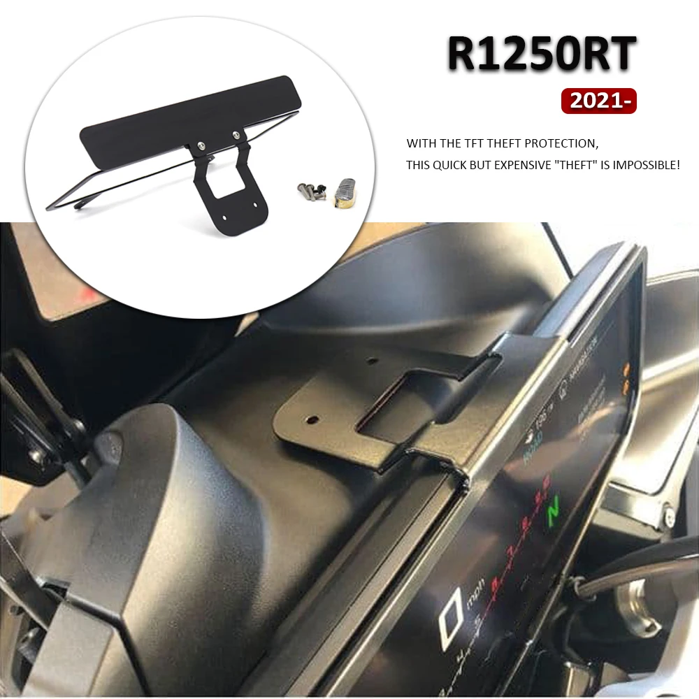 

R1250RT 2021 - Motorcycle TFT Theft Protection For BMW R 1250 RT R1250 RT r1250rt Meter Frame Screen Protector Instrument Guard