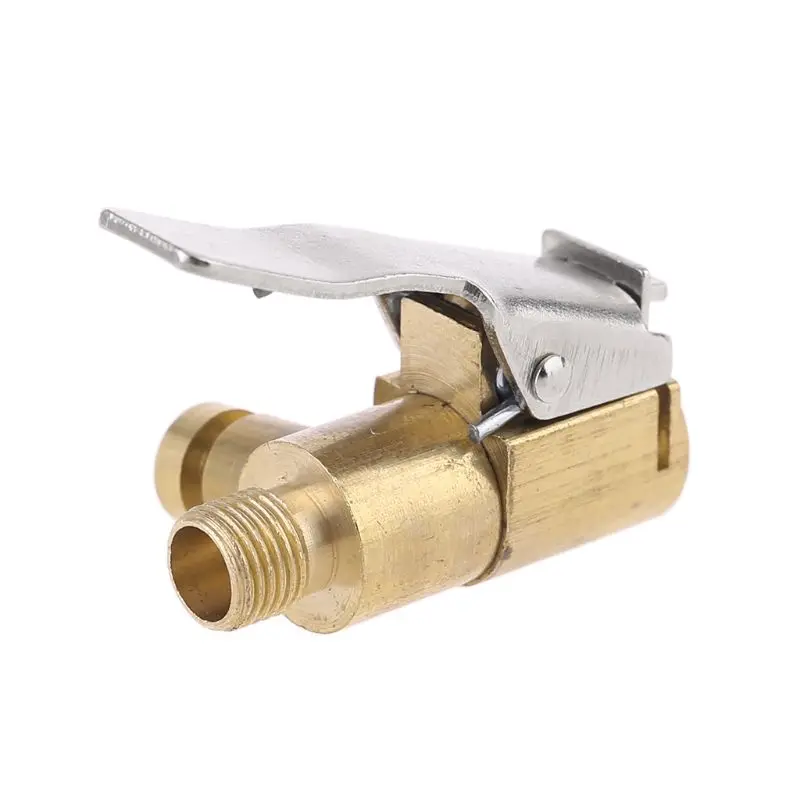 Tire Air Chuck Car Air Pump Thread Nozzle Adapter Accessories Fast Conversion Head Clip Type Nozzle for Inflator Gauge