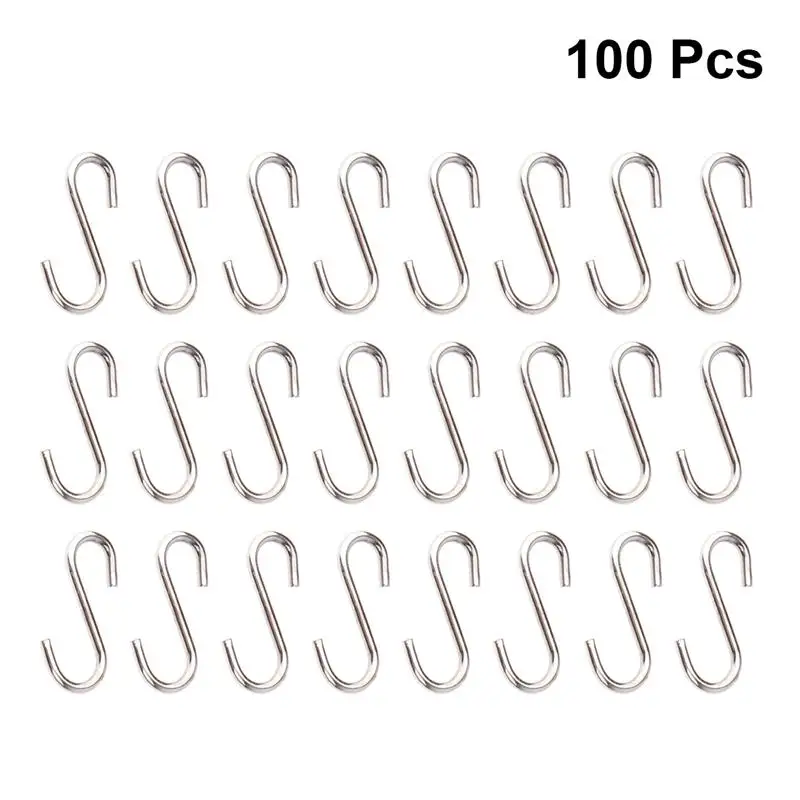 

Mini Hooks For JewelryS Heavy Duty Clothes Rack For Hanging Sturdy Hooks Stainless Steel Hangers Metal DIY Jewelry Accessory