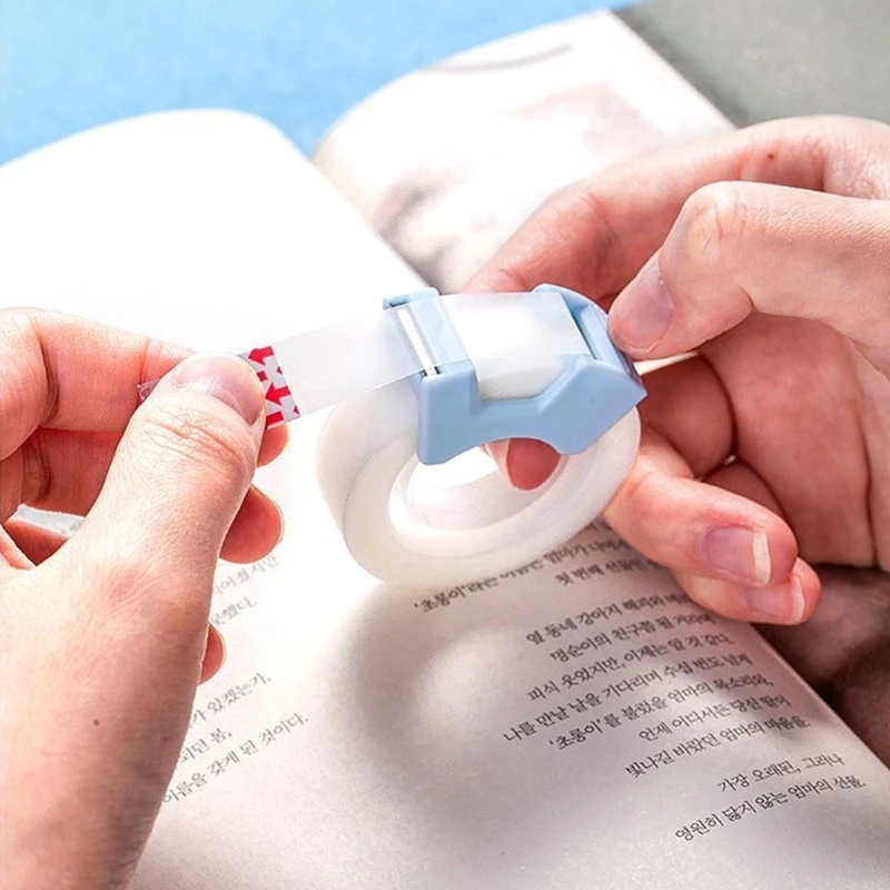 2 Rolls/pack Invisible Tape Dispenser Value Pack, Writeable, Invisible, Engineered For Repairing, Great For Gift Wrapping