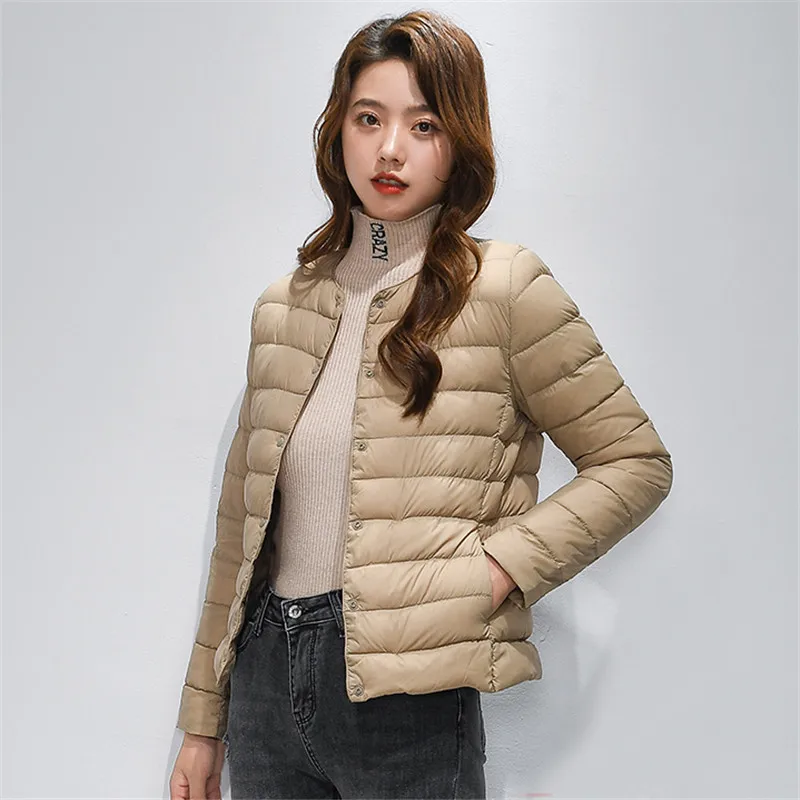 7XL 2022 Two Wears Winter Ultra Light White Duck Down Jacket Parkas Women Lightweight Short Coat Female Oversize Puffer Outwear