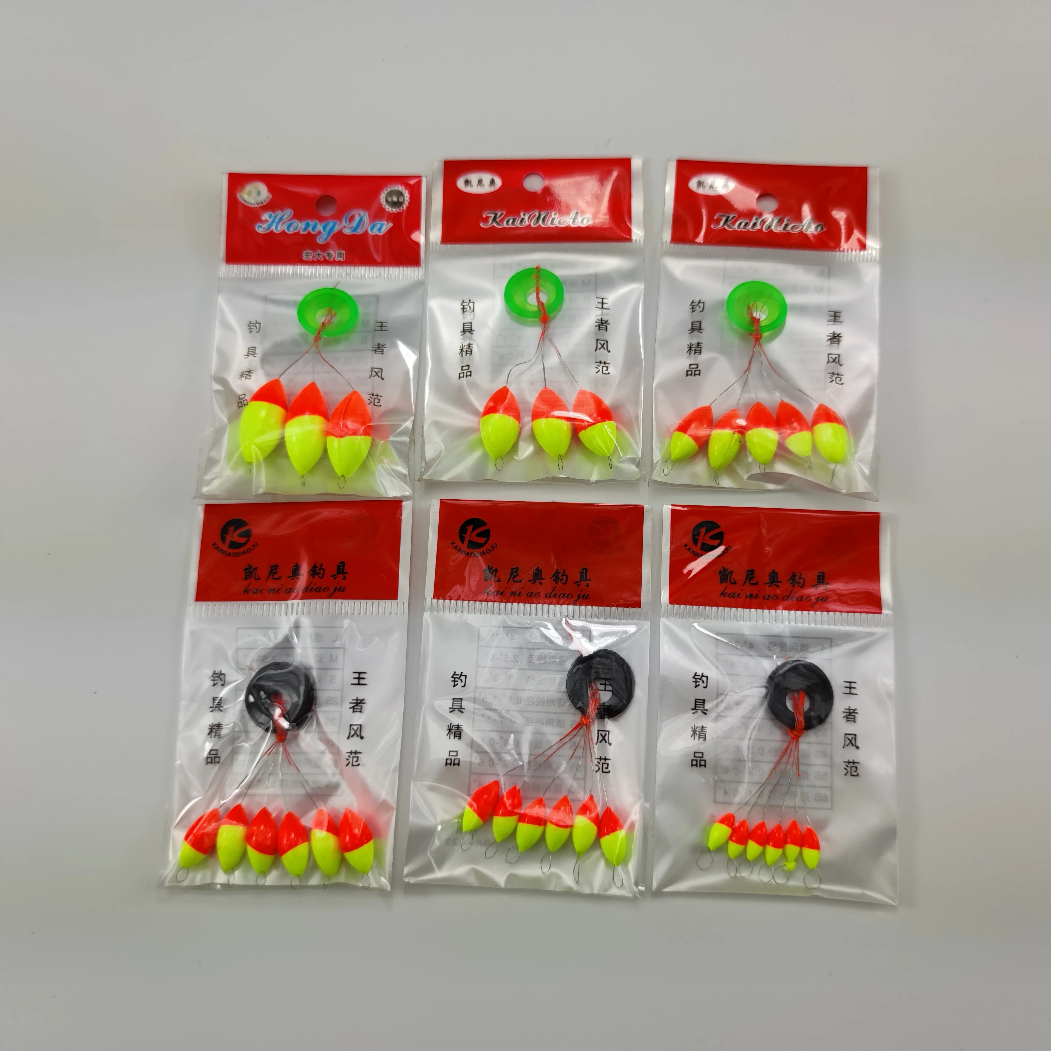 5 Bags/lot Seven-star Fishing Float 8mm-22mm 6 Sizes Foam Fishing Float Fishing Tackle Accesories Pesca Buoys A445