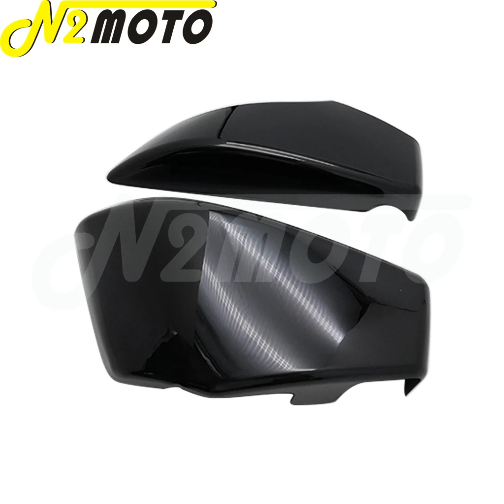 For Honda VTX1800 VTX 1800 R/Retro S/Spoke N/Neo F T/Tourer 2002-2008 Motorcycle Black Battery Side Cover Side Frame Guard