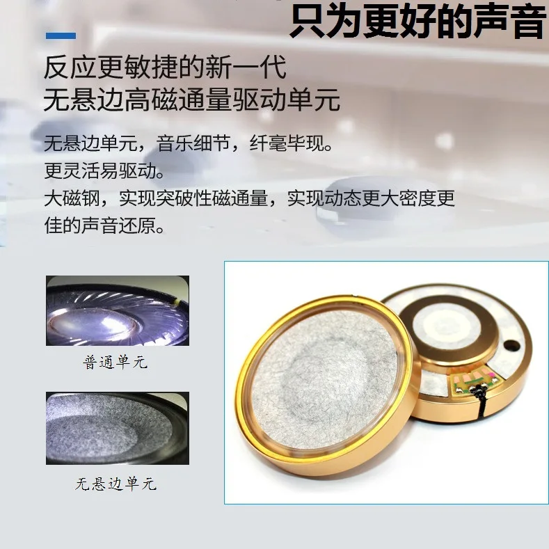 50mm speaker unit 300ohms 100db AH-D9200 2pcs