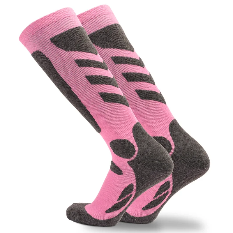 Women Socks Youth Kids Ski Socks Professional Thick Cotton Winter Warm Thermal Sports Sock Skiing Snowboard Cycling Soccer Socks