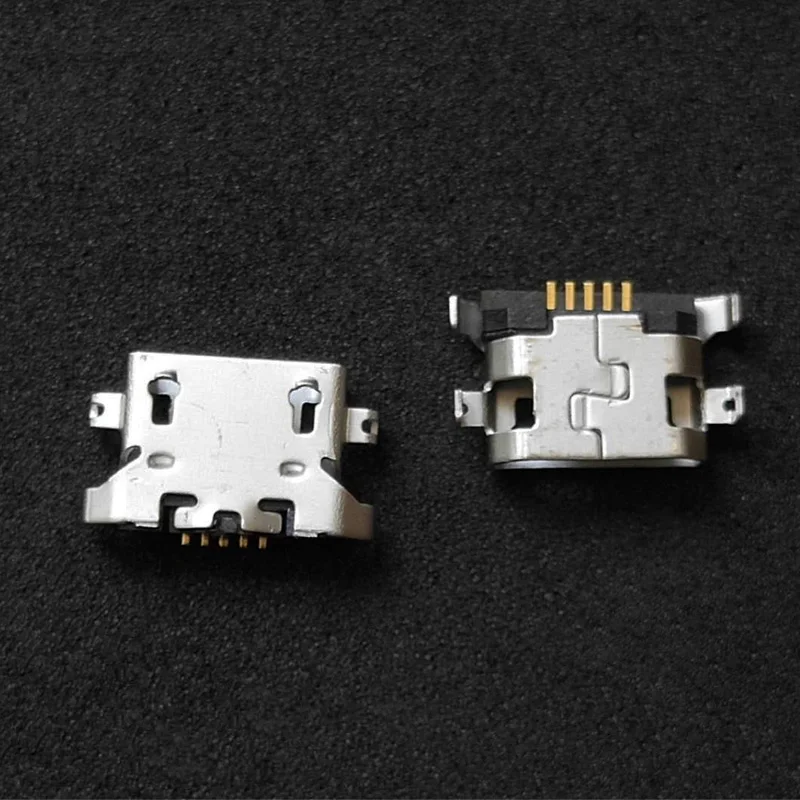 50pcs Micro USB connector charge Socket Jack For Lenovo A850 A800 S820 S880 P780 A820 S820 P770 A800 S920 a670t P708 S850E A6000