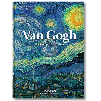 

Van Gogh Master Painter Classic Masterpiece Works Collection Picture Album Art Materials Landscape Oil Painting English Book