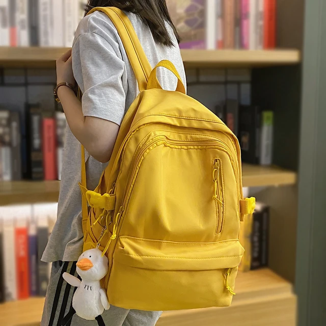 Fashion Lady Waterproof Backpack Female Cute Cool Bag Travel Book Kawaii Backpack Laptop Girls Student College Women School Bags Backpacks AliExpress
