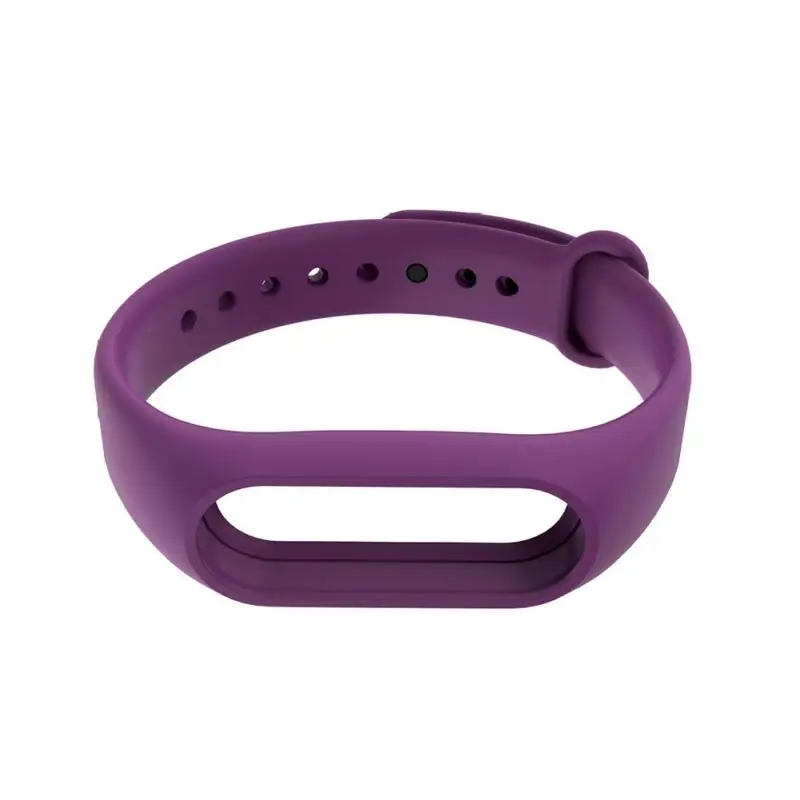 Xiaomi Mi Band 2 Strap Bracelet Strap Miband Replacement Solid Color Silicone Wristband For Xiaomi Band 2 Accessories