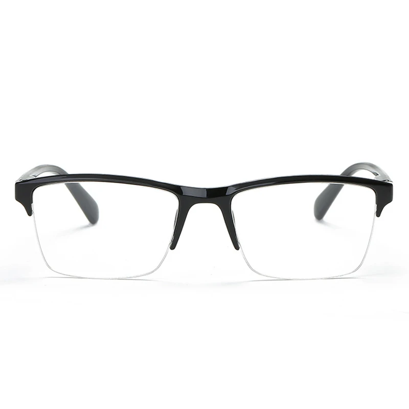 Half Frame Reading Glasses Presbyopic Eyewear Male Female Far Sight Eyeglasses With Diopter +0.75 +1.0 1.25 1.5 1.75 2.0 To +4.0