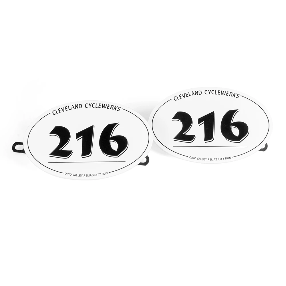 Table Number Plate Motorcycle NO.71/NO.216 Bracket License plate Vintage For MOTO CAFE RACER Scrambler