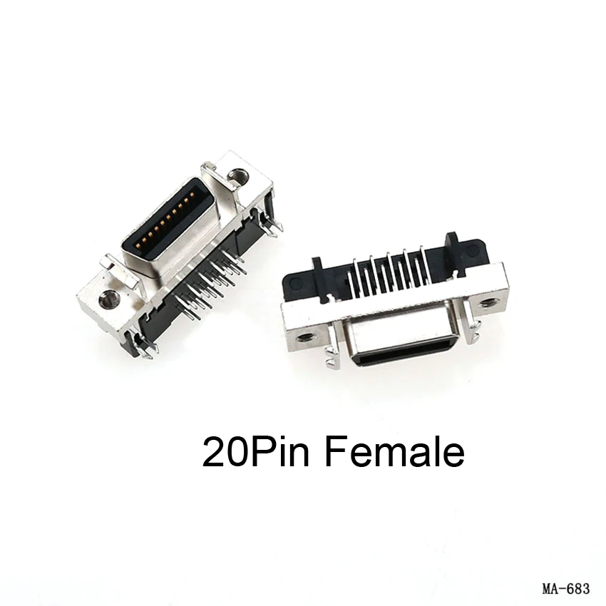 SCSI محرك سيرفو محرك IO موصل التحكم ، المكونات الذكور لباناسونيك ، ياسكاوا ، ميتسوبيشي ، دلتا ، MDR ، 14 ، 20 ، 26 ، 36 ، 50 دبوس #4