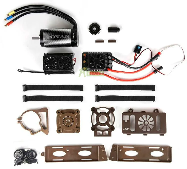 FT Oil To Power Kit Standard Version Oil Change Power Kit Does Not Contain Battery Fit for 1/5 Scale ROFUN Rovan ES5 Electricity