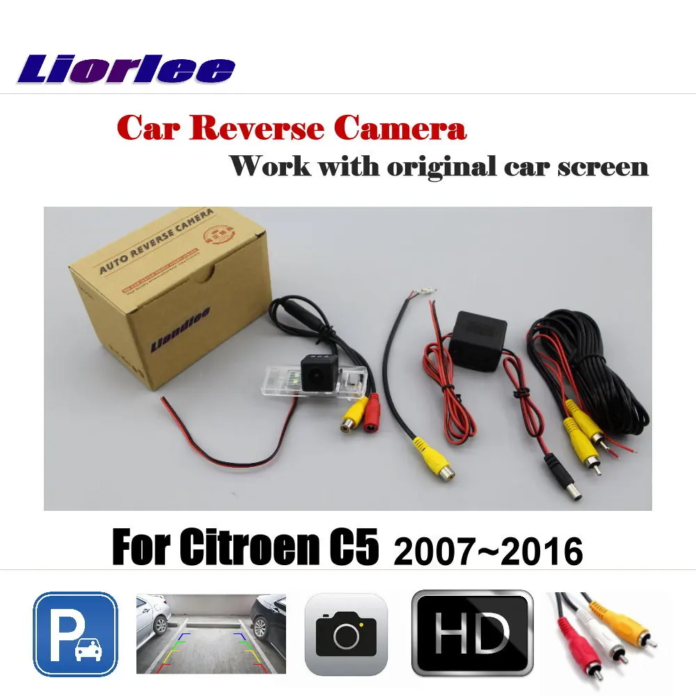 

For Citroen C5 2007-2016 Car Rearview Parking Camera Original Display Reverse Image / Rear View Backup HD CCD OEM CAM