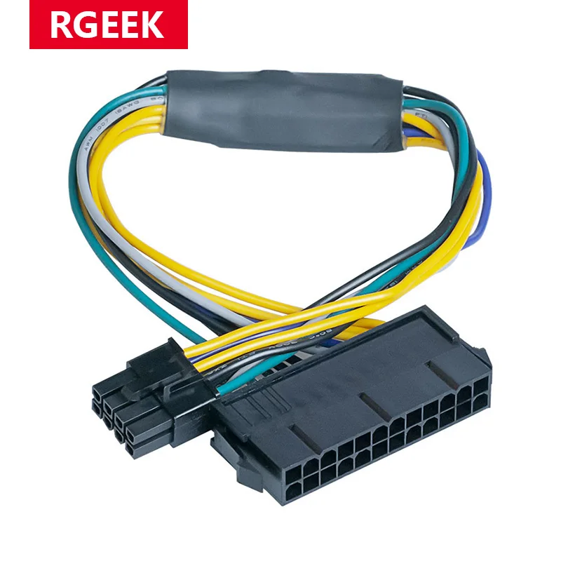 24-poliges auf 8-poliges ATX-Netzteil-Netzteilkabel, kompatibel mit DELL Optiplex 3020 7020 9020 Precision T1700 12 Zoll (30 cm)